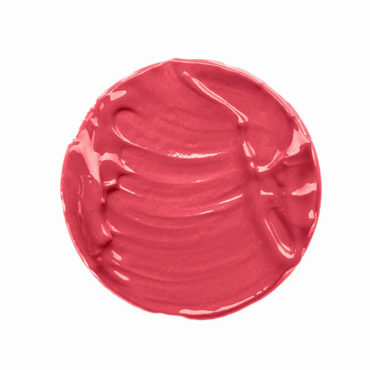 medium rosy brown lip lacquer swatch on white background