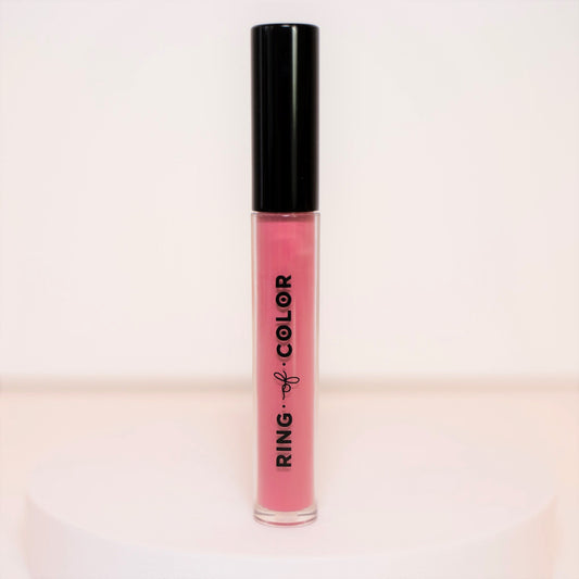 medium cream rose vinyl lip lacquer