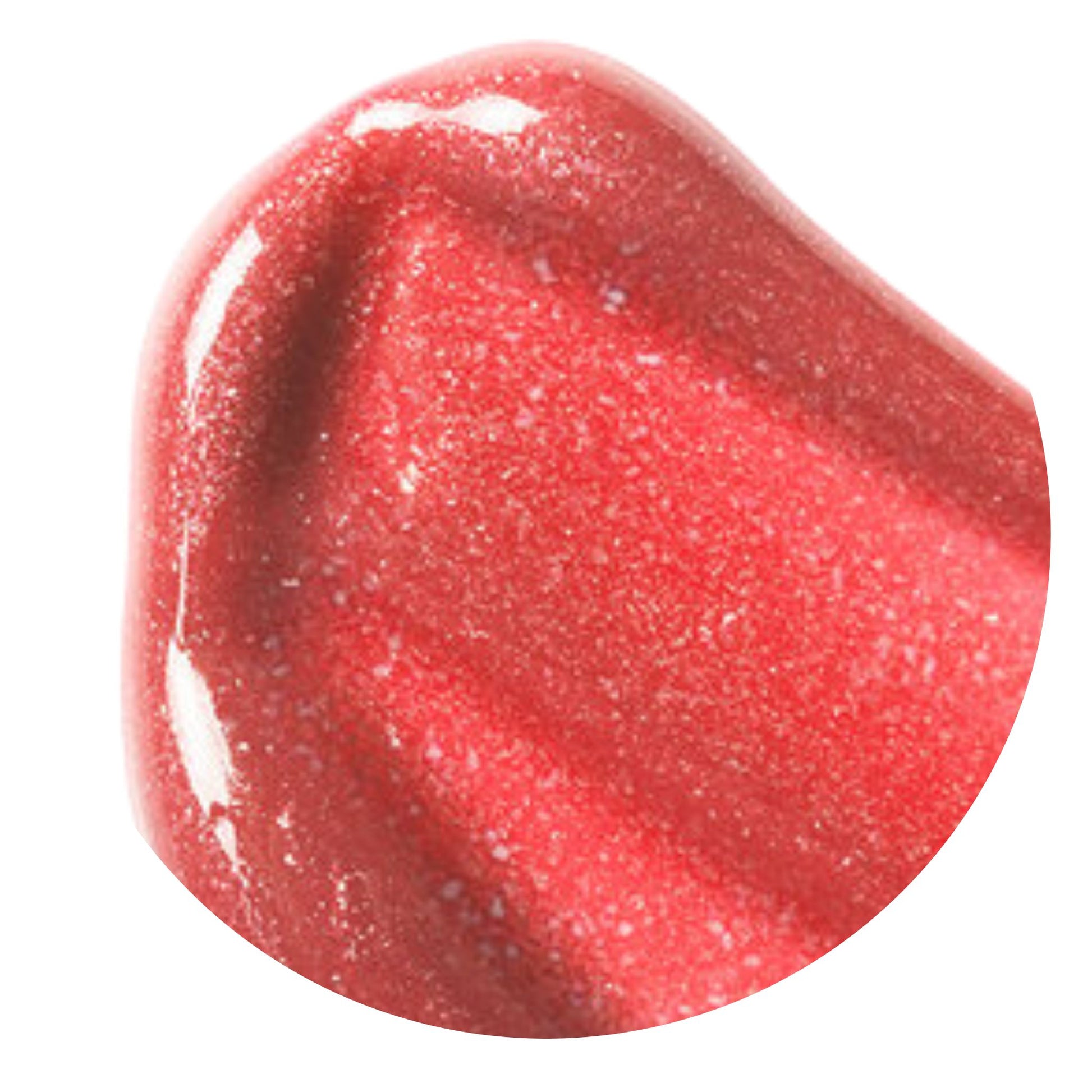 ruby red sheer lip gloss swatch